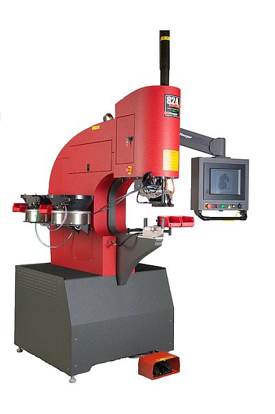 Haeger Einpressmaschine